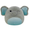 Squishmallows Official Kellytoy Cherish Elephant Winking 7 Inch