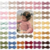 Baby Hair Clips Cellot 50Pcs Baby Girls Fully Lined Baby Bows Hair Pins Tiny 2' Hair Bows Alligator Clips For Baby Girls Infant