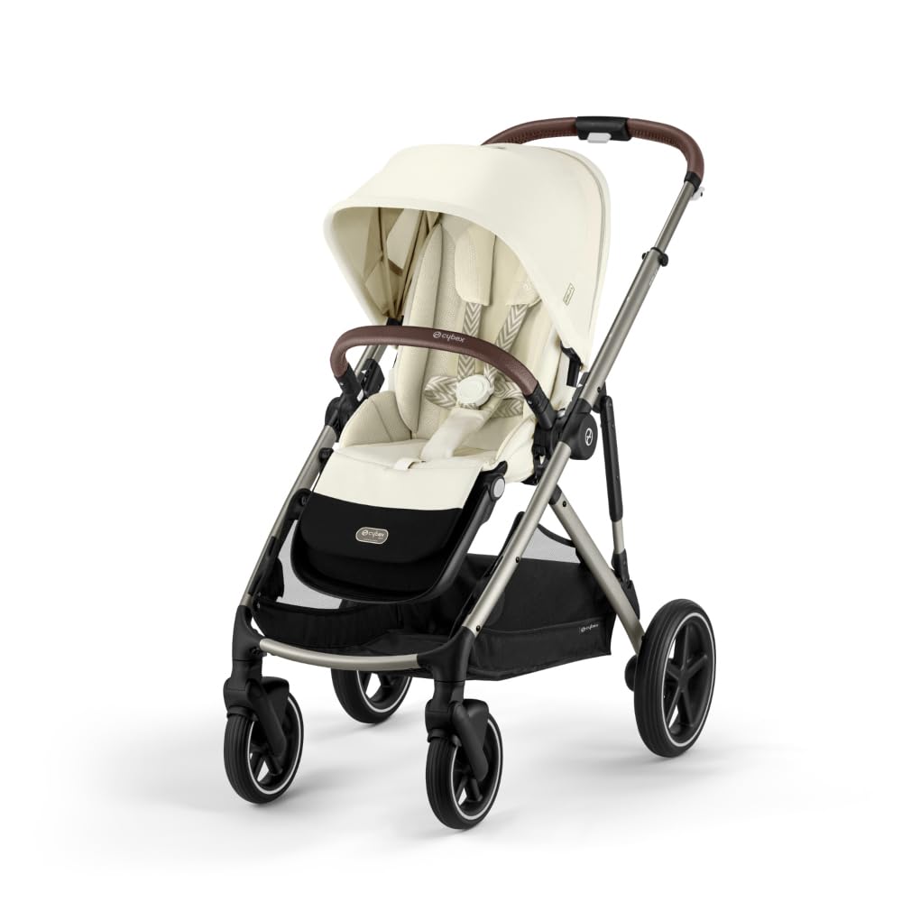 Cybex Gazelle S Stroller Modular Double for Infant and Toddler Includes Detachable Shopping Basket Over 20+ Configurations Folds