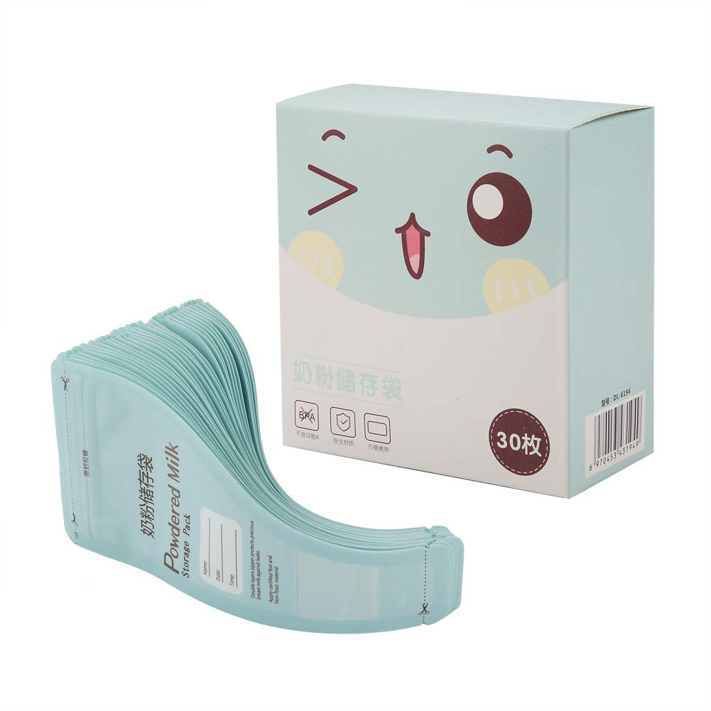 Yosoo Milk Powder Storage Bags, 30 Pcs Disposable & Portable, Double Seal Leak Proof, Pre-Measured 50g Portions, for Travel & On