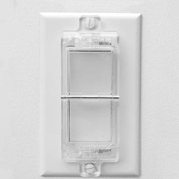 Rocker Light Switch Guard, Ilivable Childproof Switch Plate Cover Guard Protects Your Lights From Being Accidentally Turned On O