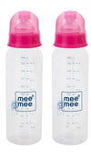 Mee Mee Baby Feeding Bottle 250Ml |Bpa-Free Baby Milk Bottle With Eazy Flo Technology, Anti-Colic Valve, Non Toxic And Ergonomic