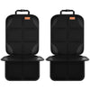 Smart Elf Car Seat Protector, 2Pack, Protect Child Seats With Thickest Padding And Non-Slip Backing Mesh Pockets For Baby And Pe