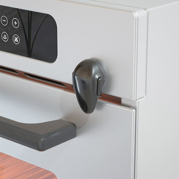 Safelon 1 Pcs Child Safety Oven Lock, Kitchen Safety Oven Door Lock For Babies & Toddlers (Black)