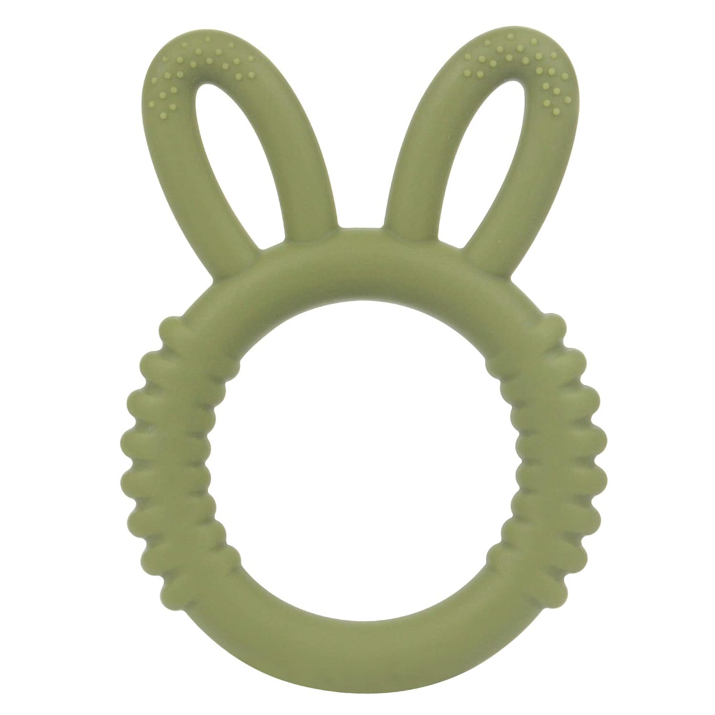 MISSLILI Silicone Babies Teethers Baby Teething Toys for Soothe Massage Sore Gums for 3-12 Months Infants, BPA Free, Easter Gift