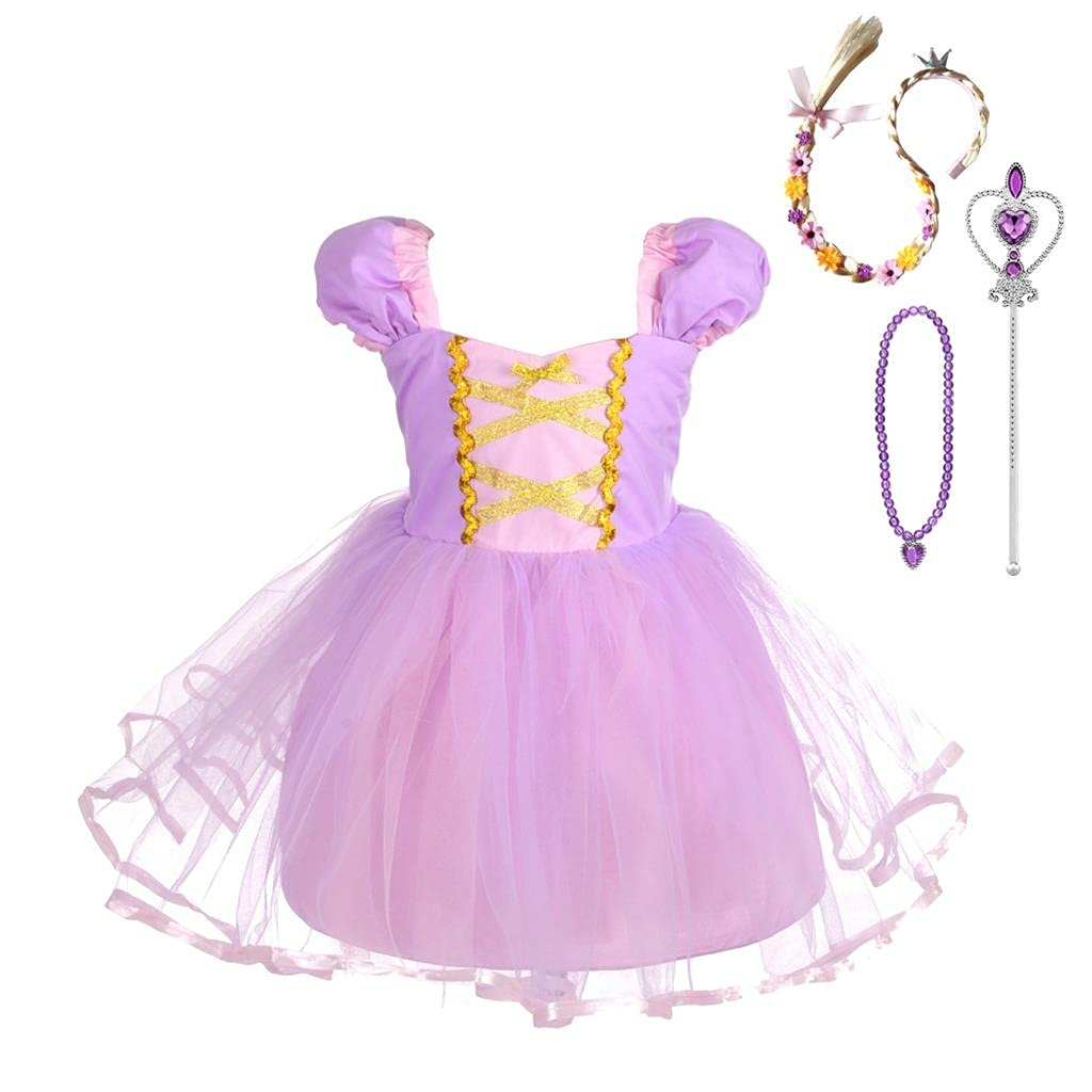 Dressy Daisy Princess Costumes Birthday Fancy Halloween Xmas Party Dresses Up For Little Girls With Accessories Size 6 109