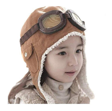 Baby Genius Genius_Baby Lovely Cute Fashion Warm Baby Kid Toddler Infant Child Children Boy Girl Winter Earflap Pilot Cap Aviato