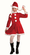 Forum Novelties Deluxe Lil Ms. Santa'S Helper Costume, Child Small