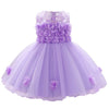 Odasdo Purple Toddler Dress, Lavender Dress For Toddler Girls, First Birthday Party Cake Smash Photoshoot Tulle Baby Easter Dres