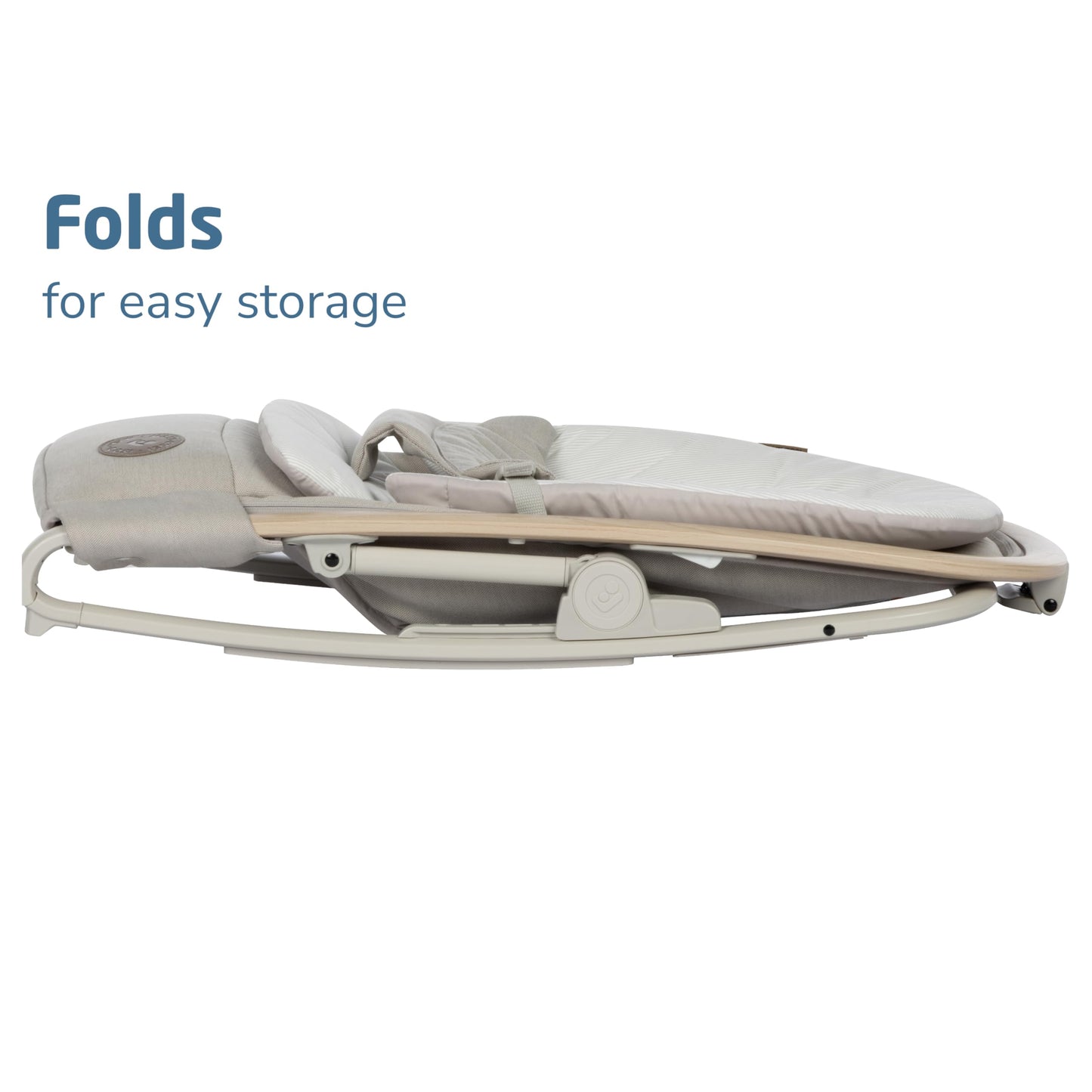 Maxi-Cosi Kori 2-In-1 Baby Bouncer Seat For Infants, Baby Rocker Chair, Portable Baby Bouncer, Classic Oat