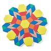 hand2mind Foam Pattern Blocks, Foam Shapes, Geometric Shapes for Kids, Pattern Play, Toddler Pattern Blocks, Shapes for Kinderga
