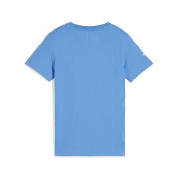 Puma Kids' Standard Bmw M Motorsport Essentials Logo Tee, Blue Skies Ss24, Large
