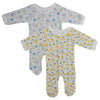 One Pack Terry Sleep & Play (Pack Of 2)