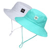 Toddler Sun Hat 6-12 Months,12-24 Months 2Pack White/Sky Blue