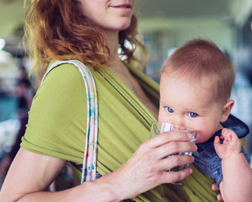 Aquawawa Nursery Water For Babies 12 Pack 8 Oz Bottles Purified Vapor Distilled | Single Serve | Lightweight For Diaper Bag | Bp