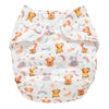 PomPom Sweet Hearts Washable Reusable Cloth Diaper With Removable Insert For Newborn Babies | SkinFriendly | Can Absorb Upto 3