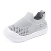 Baby Walking Shoes First Boy Girl Walker Infant Sock Tennis Mesh Sneakers Breathable 6 9 12 18 24 Months Grey Size 6-12 Months I