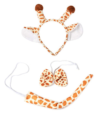 Tutu Dreams Jungle Safari Party Giraffe Costume Toddler Girls Brown Animal Tutu Outfits Birthday Halloween Carnival (Giraffe)