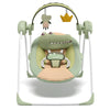Baby Swings for Infants, Portable Baby Swing with Adaptable Speed, Music and Timer, Infant Swing for Babies 0-9 Months 6-20 lbs,