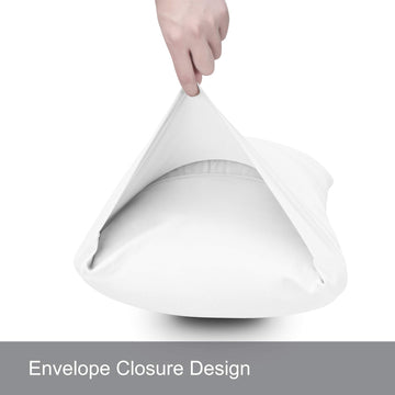 Stretch Toddler Pillowcases - Jersey Knit Travel Pillow Cases To Fit Pillows Sized 12X16, 13X18 Or 14X20, Ultra Soft Envelope Cl