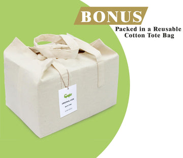 Original Kids 6 Piece Towel Set - Bath Time In A While Crocodile- 2 Bath Towels, 2 Hand Towels, 2 Washcloths In Bonus Tote Bag -