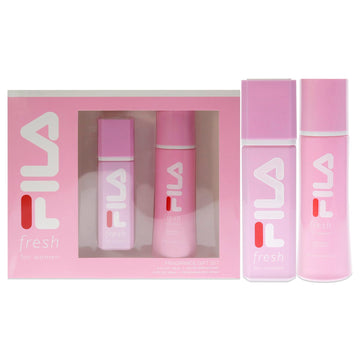 Fila Fresh By Fila For Women - 2 Pc Gift Set 3.4Oz Edp Spray, 8.4Oz Body Spray