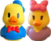 Just Play Rubber Ducks Collection, Donald The Duck and Daisy, 3 Bath Toys