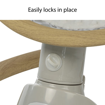 Safety 1St 5 Modes Bluetooth Swing, Bluetooth Enabled With Digital Touch Screen And Remote Control, Dunes Edge