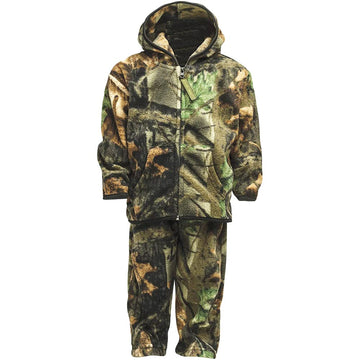 Trailcrest Infant - Toddler Camo Full Zip Hoodie Sweatshirt Fleece Jacket & Pants Sett, Camo, 10
