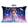 Brizberry Kids Pillow Cushion With Super Soft Fabric | Animal & Cartoon Prints | 12X18 Inches (Design 7)