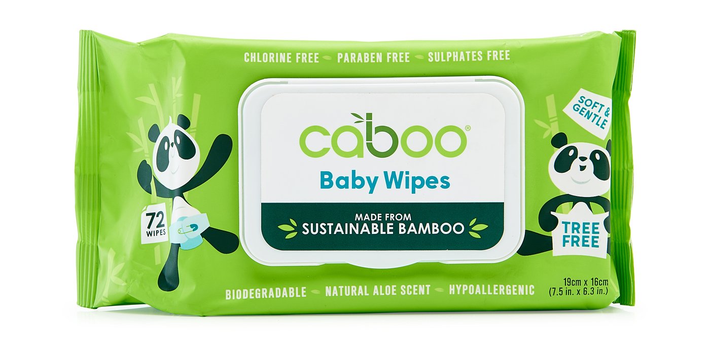 Caboo - Baby Wipes Bamboo 72 Count - Case Of 12-1 Count(D0102H54Jyp)