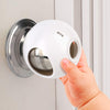 Door Knob Safety Cover For Kids (4 Pack) New Shape & Structure Design Child Door Knob Covers Prevent Children From Opening Doors