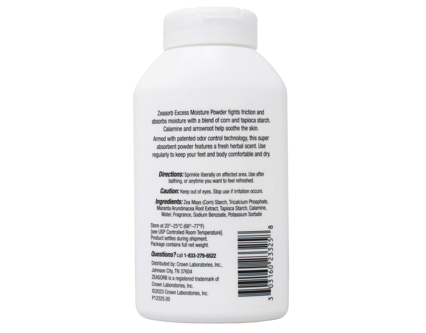 Zeasorb Prevention Super Absorbent Powder 2.5Oz (Pack Of 2)