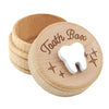 Xunboo Wooden Tooth Fairy Box Dropped Tooth Keepsake Storage Box For Boys And Girls Cute Lost Tooth Holder Toddler Teeth Case (1
