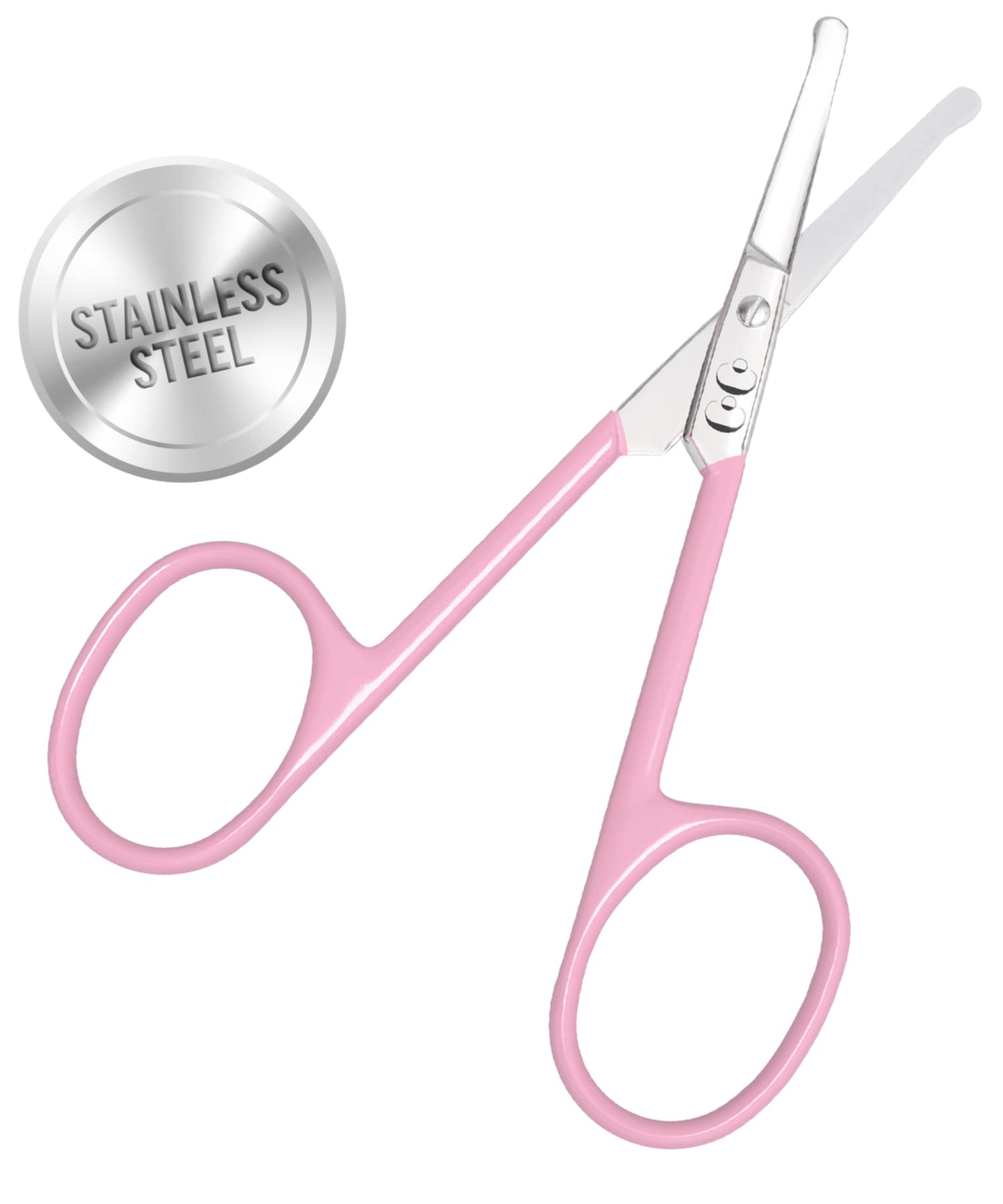 Cocos Safety Baby Nail Scissors, Baby Nail Clippers For Fingernail And Toenails, Small Scissors For Toddlers, Infant, Adults And