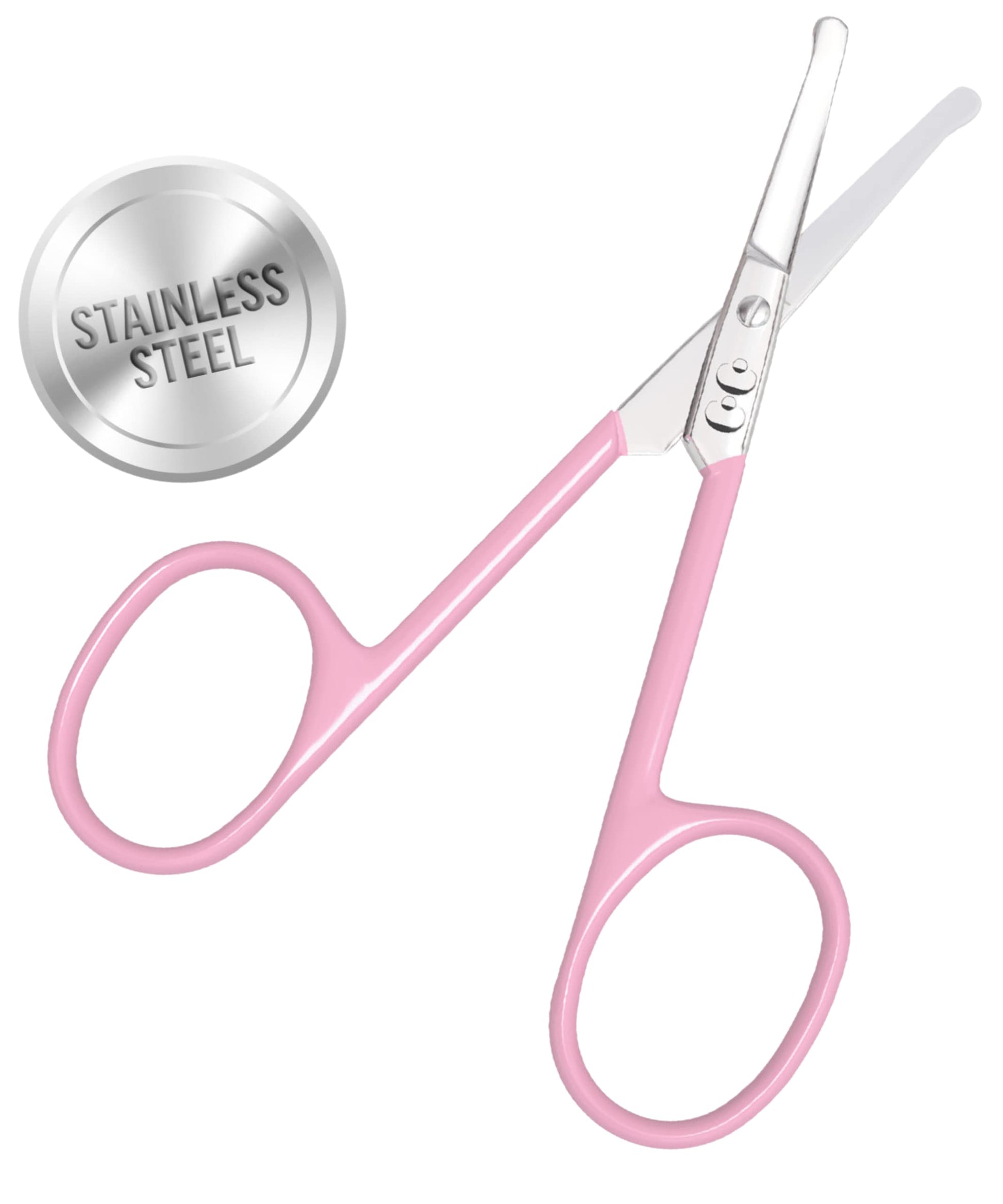 Cocos Safety Baby Nail Scissors, Baby Nail Clippers For Fingernail And Toenails, Small Scissors For Toddlers, Infant, Adults And