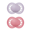 Mam Original Matte Baby Pacifier, Nipple Shape Helps Promote Healthy Oral Development, Sterilizer Case, Girl ,6-16 Months(Pack O