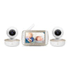 Motorola Vm50G - Hd Wireless 2-Camera & 5' Screen 1000Ft Range Video Baby Monitor W/ 2-Way Audio - Indoor/Outdoor Usage, Remote