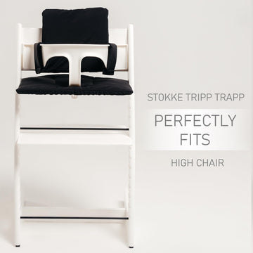 Sa Accessories Cushion Compatible With Stokke Tripp Trapp - Waterproof Soft Seat Cushion For Infants, Babies & Toddlers - High C