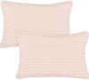 Utopia Bedding Toddler Pillow (Light Pink, 2 Pack), 13X18 Pillows For Sleeping, Soft And Breathable Cotton Blend Shell, Small Ki