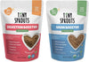 Organic Digestion Booster (Apple & Cinnamon) & Brain Booster - Milled Chia Seed, Milled Flaxseed and Hemp Hearts with Vitamin D,