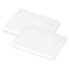 American Baby Company 2-Pack Cotton-Polyester Blend Toddler Daycare/Pre-School Cot Sheet, White, 23' X 40', For Boys And Girls