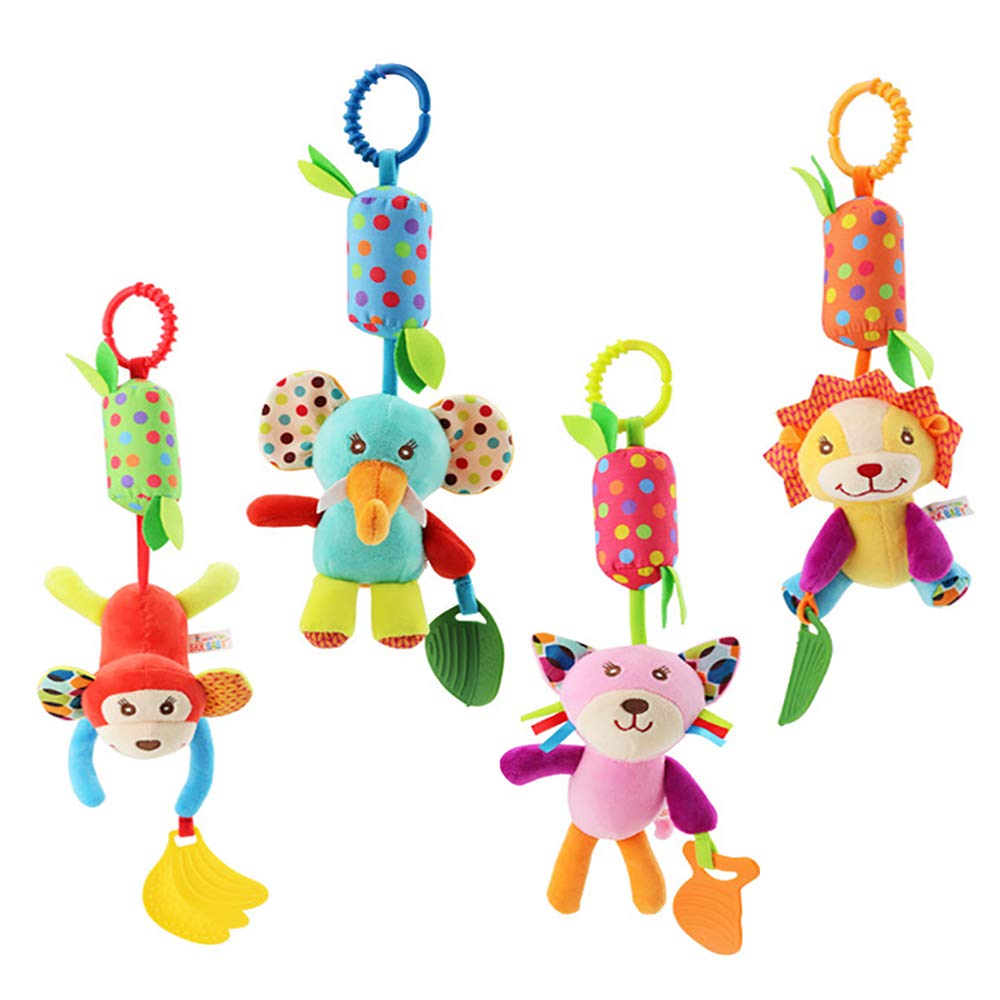 Blppldyci Baby Toys Infant Sensory Games Car Seats Stroller Crib Activities Montessori Learning Education Travel Essential Birth