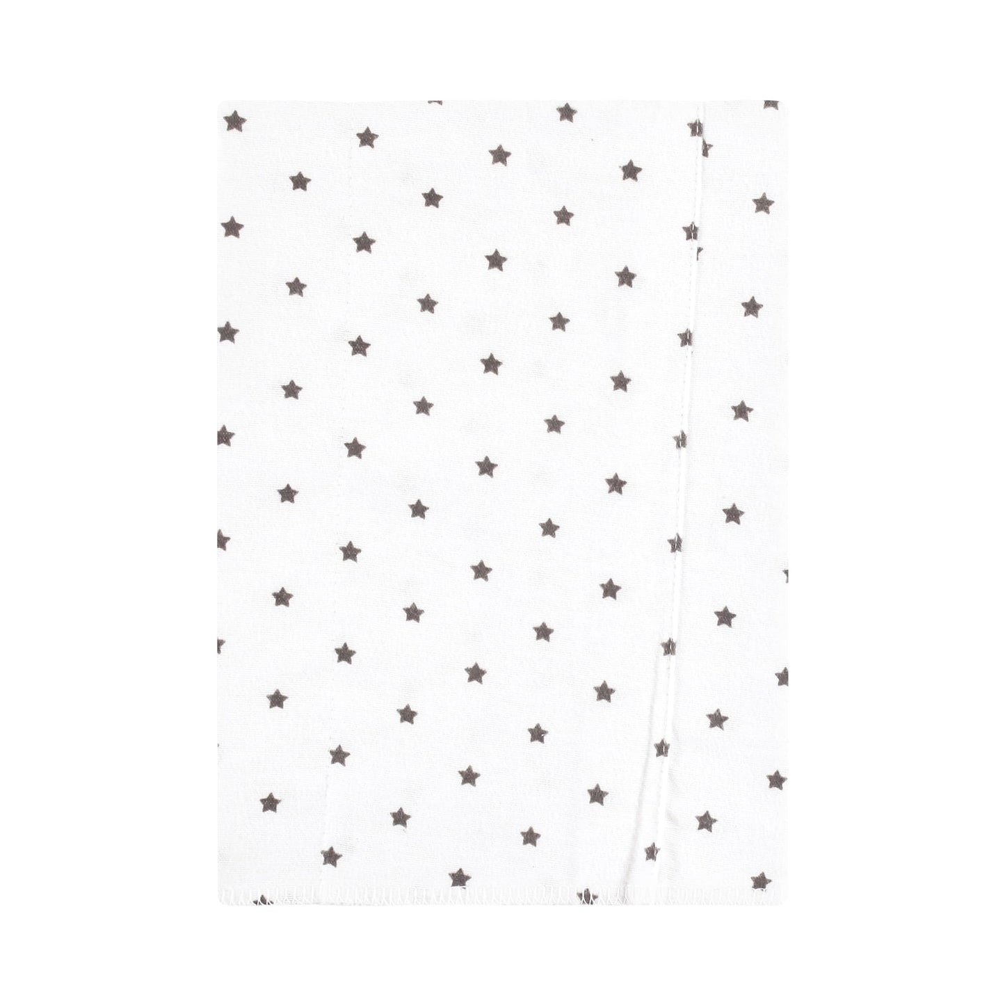 Hudson Baby Unisex Baby Cotton Flannel Burp Cloths 7-Pack, Farm Friends Grey, One Size