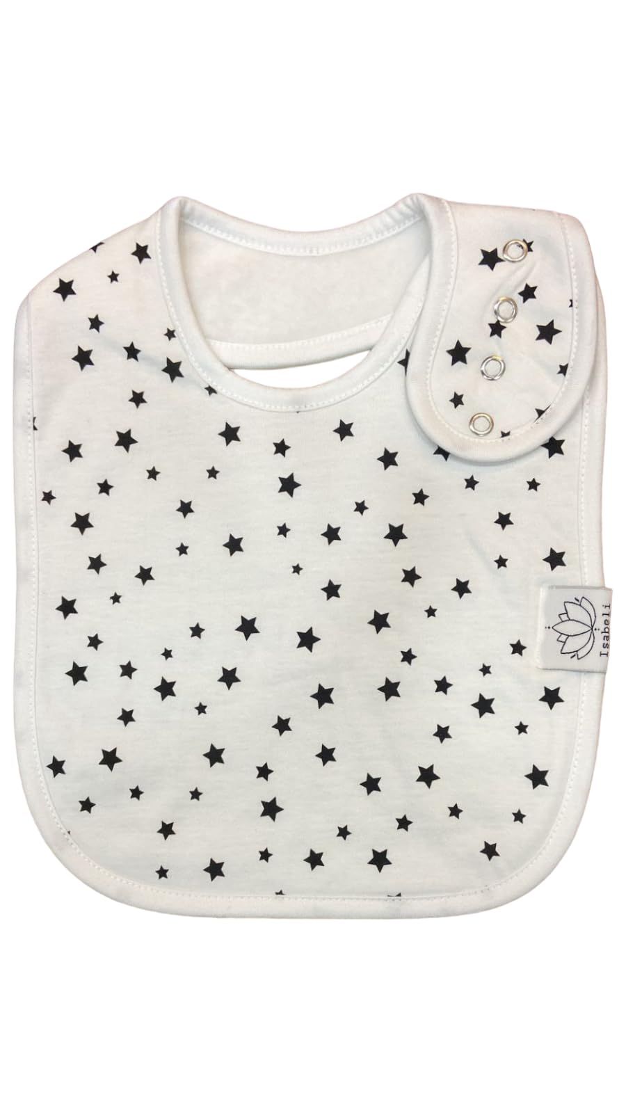 Isabeli Organic Cotton Toddler Drool Bibs 4 Pack - Galaxy