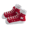 Jazzytoes High Top Sneakers, Red, 6-12 Months