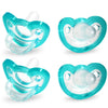 Razbaby Jollypop Baby Pacifier For Newborns 0-3M - Soft Bpa Free Medical Grade Silicone Made In The Usa With A Durable One Piece