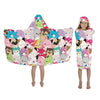 Franco Squishmallows Kids Bath/Pool/Beach Soft Cotton Terry Hooded Towel Wrap, 24 In X 50 In