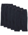 The Children'S Place Baby Boys' And Toddler Stretch Chino Pants, New Navy 5-Pack, 9-12 Months