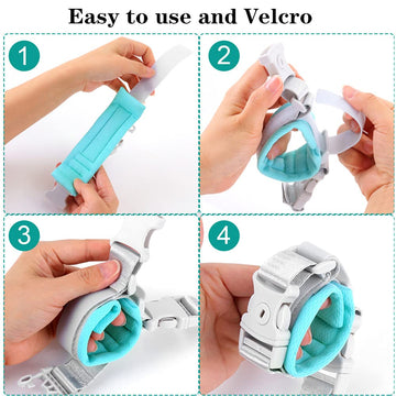 Fzbjayoon 2 In 1 Baby Leash Anti Lost Wrist Link For Toddlers Toddler Harness,Baby Leash,Leash For Toddlers,Wrist Leashes?Green